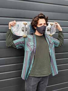 Black Reusable Soft Style Mask