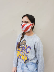 American Flag Reusable Soft Style Mask