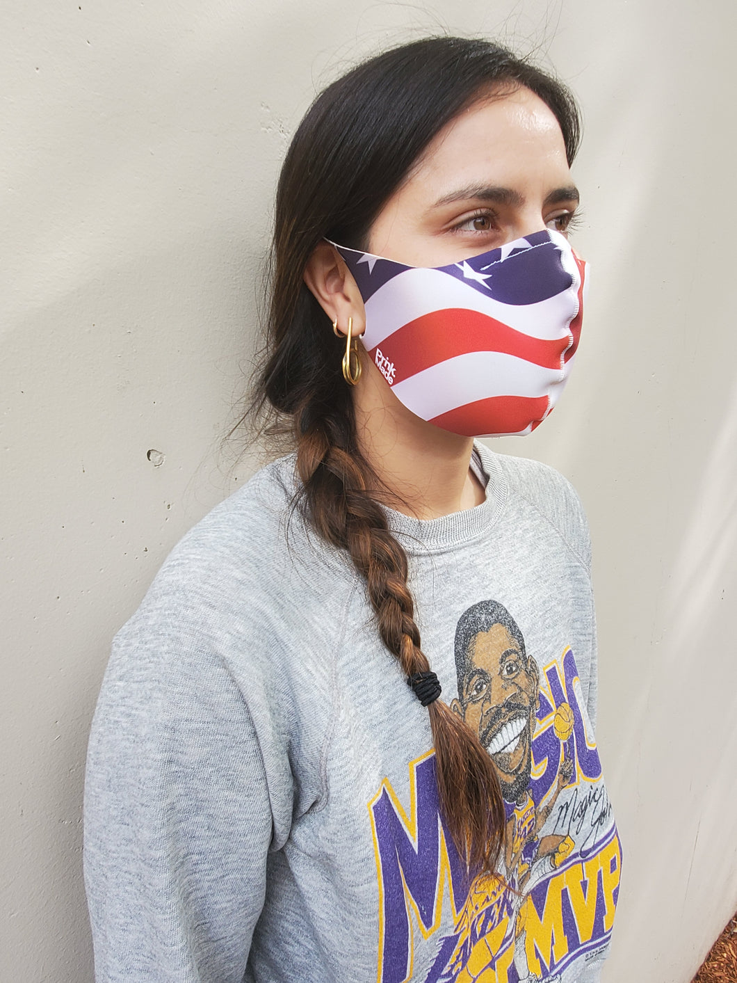 American Flag Reusable Soft Style Mask