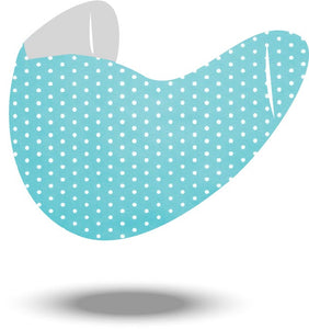 Seamless Polka Dot Reusable Soft Style Mask