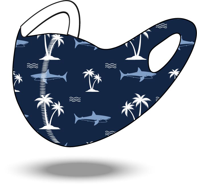 Shark Reusable Soft Style Mask